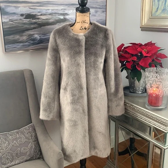 J. McLaughlin | Jackets & Coats | J Mclaughlin Mink Fur Faux